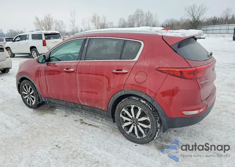 2017 Kia Sportage Ex z USA, uszkodzony, nr VIN KNDPN3AC0H7221286